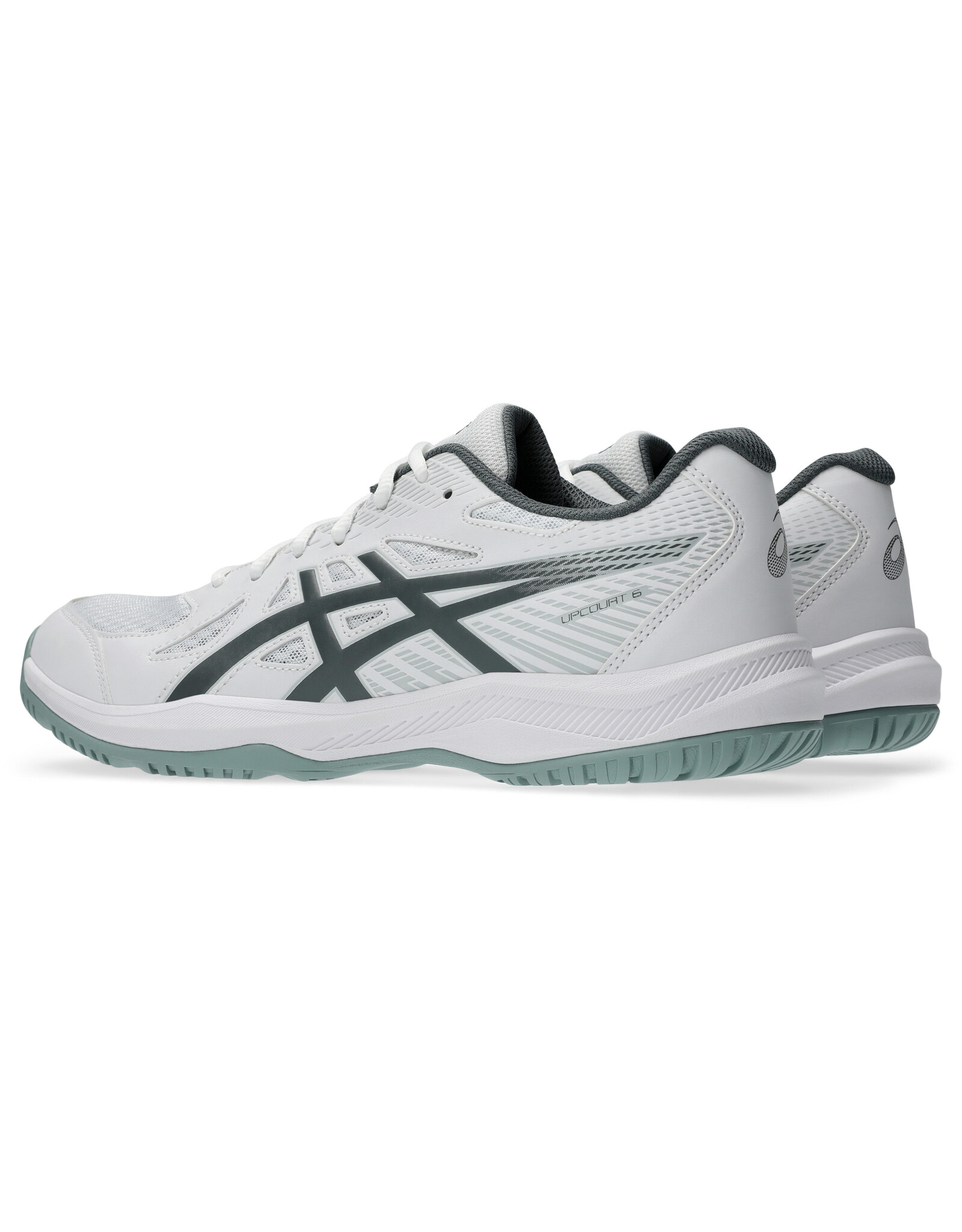 Asics UPCOURT 6-Heren-WHITE/STEEL GREY