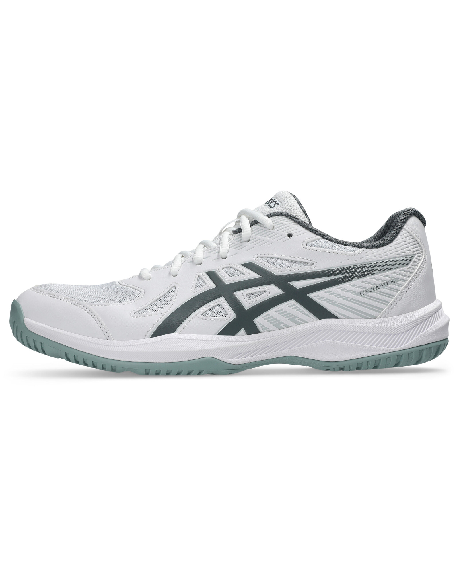 Asics UPCOURT 6-Heren-WHITE/STEEL GREY