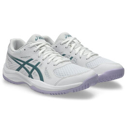 Asics UPCOURT 6-Dames-WHITE/FOGGY TEAL