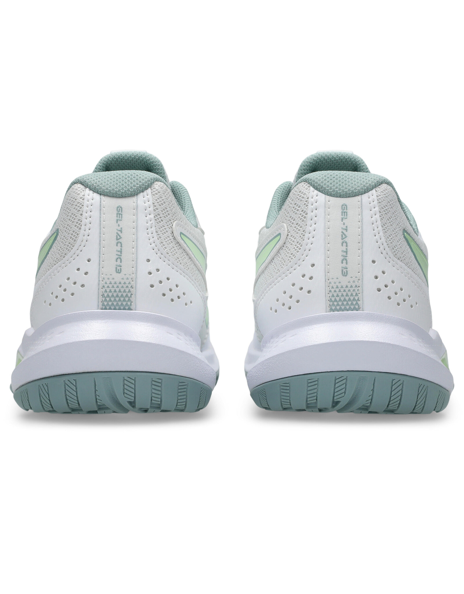 Asics GEL-TACTIC 13-Dames-WHITE/ILLUMINATE YELLOW