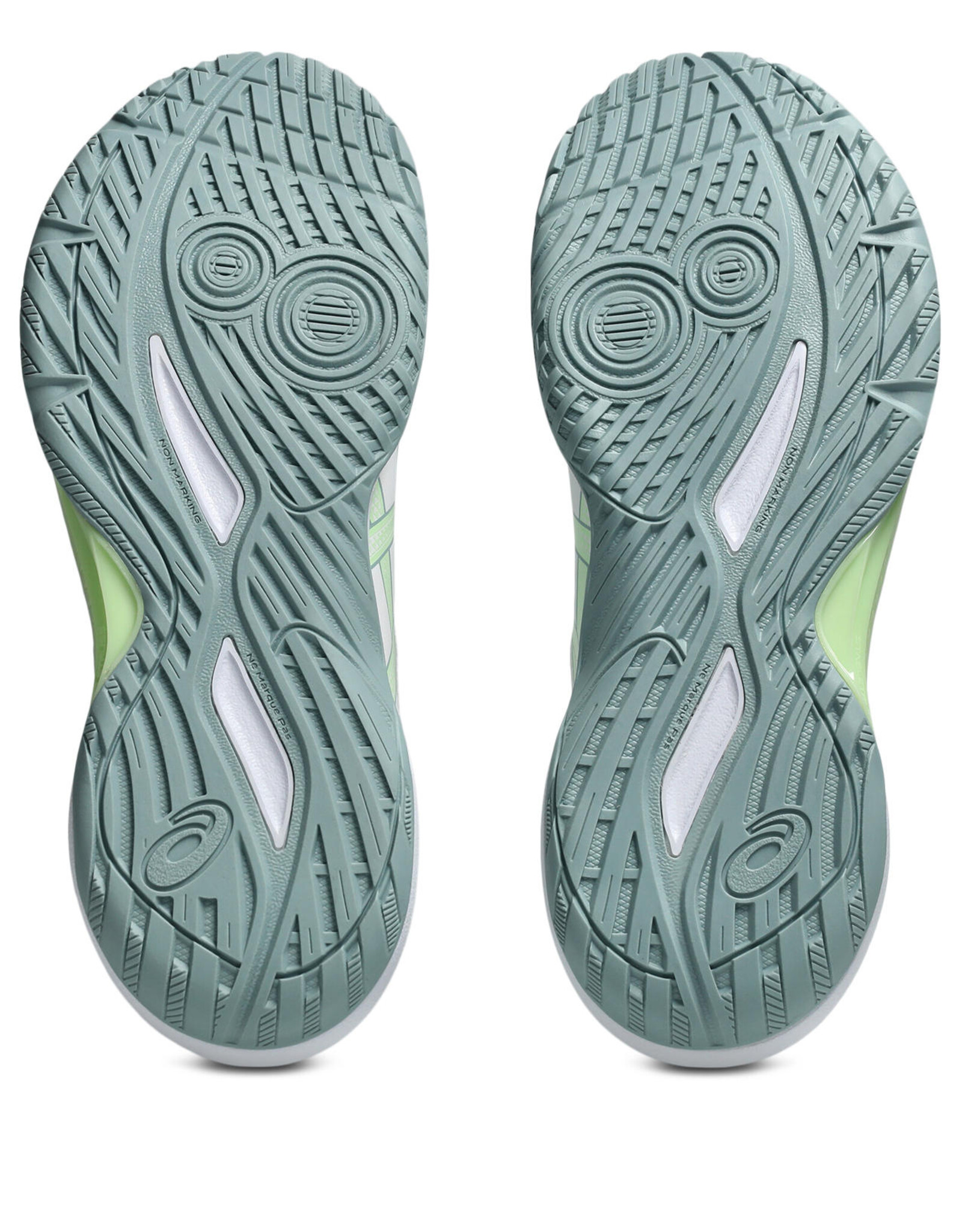 Asics GEL-TACTIC 13-Dames-WHITE/ILLUMINATE YELLOW