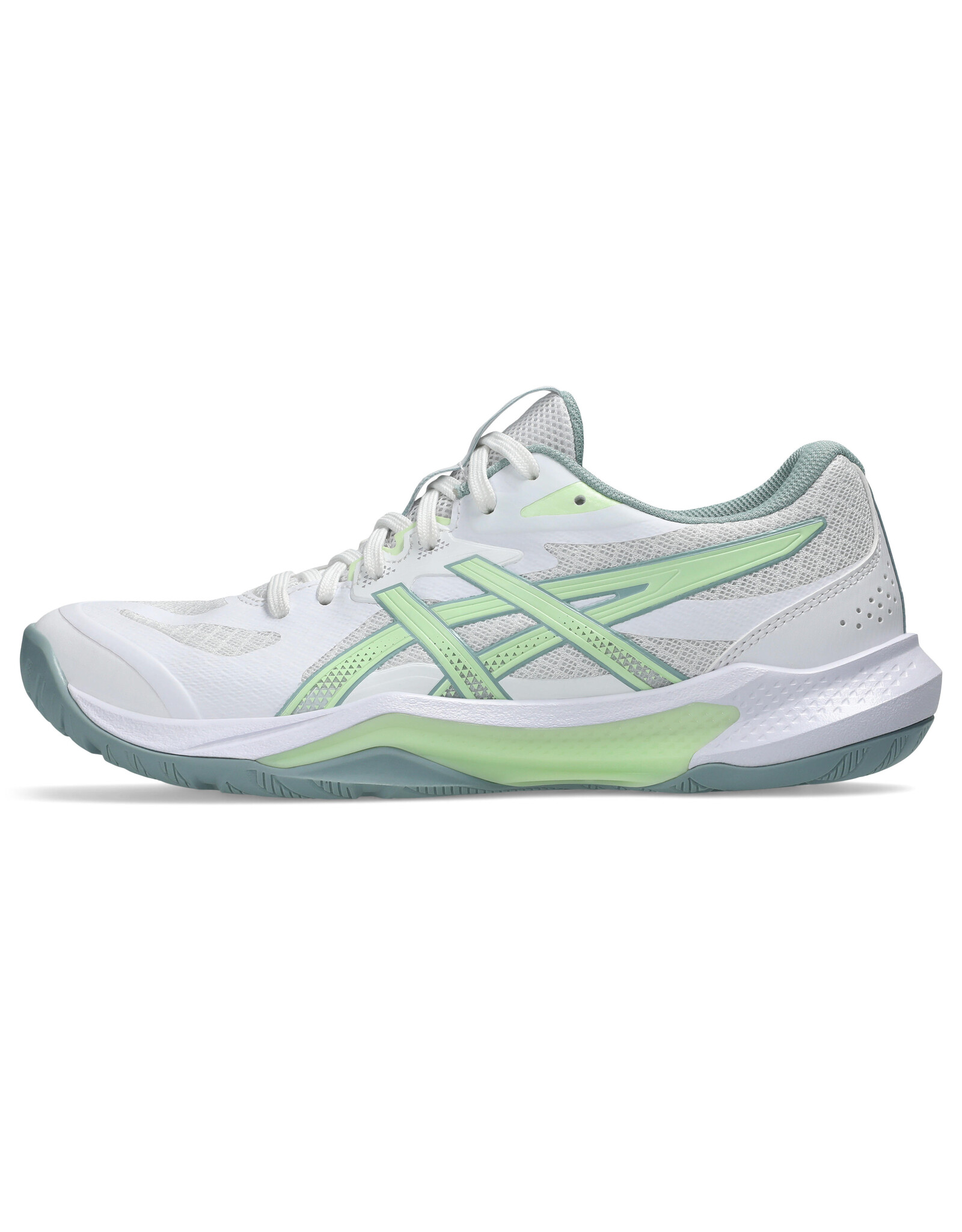 Asics GEL-TACTIC 13-Dames-WHITE/ILLUMINATE YELLOW