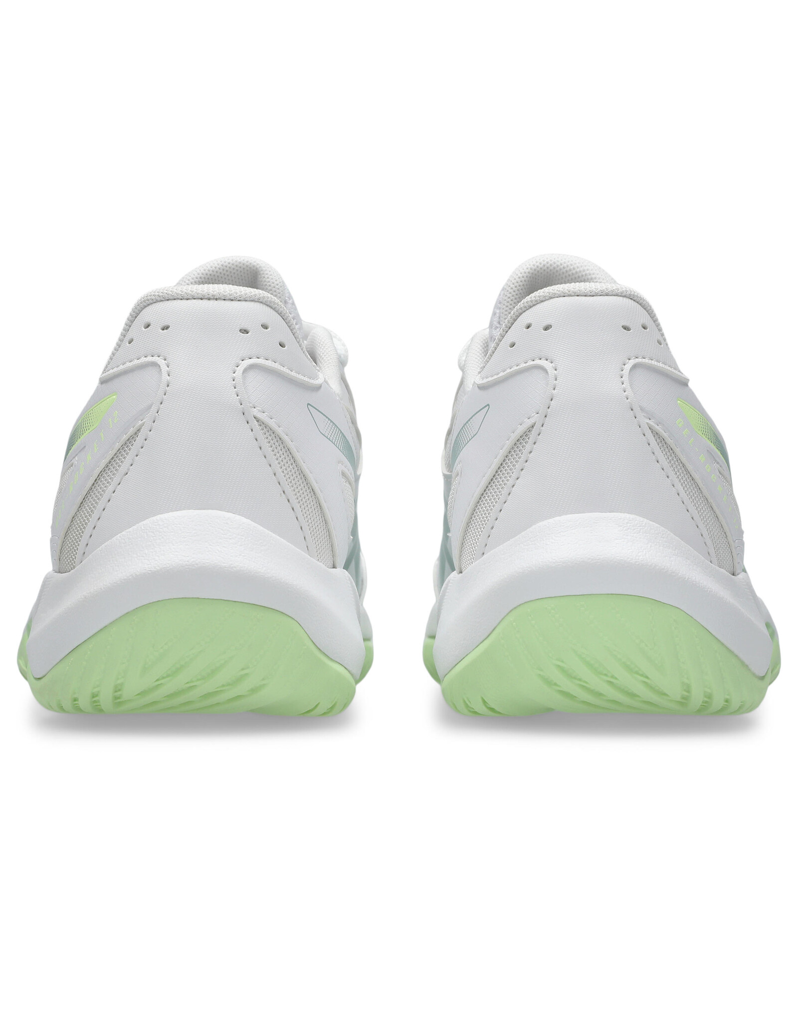 Asics GEL-ROCKET 12-Dames-WHITE/OCEAN HAZE