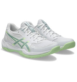 Asics GEL-ROCKET 12-Dames-WHITE/OCEAN HAZE