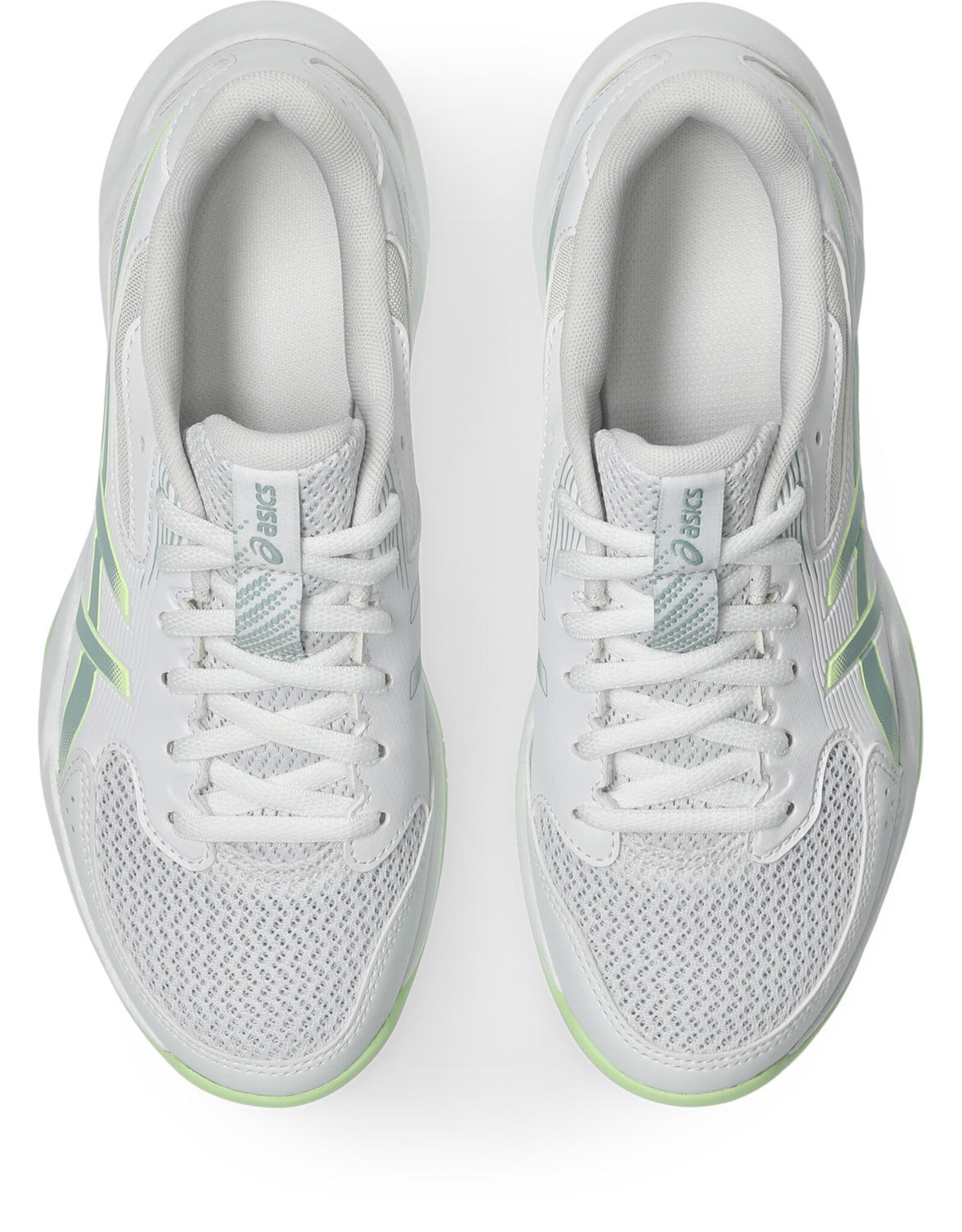 Asics GEL-ROCKET 12-Dames-WHITE/OCEAN HAZE