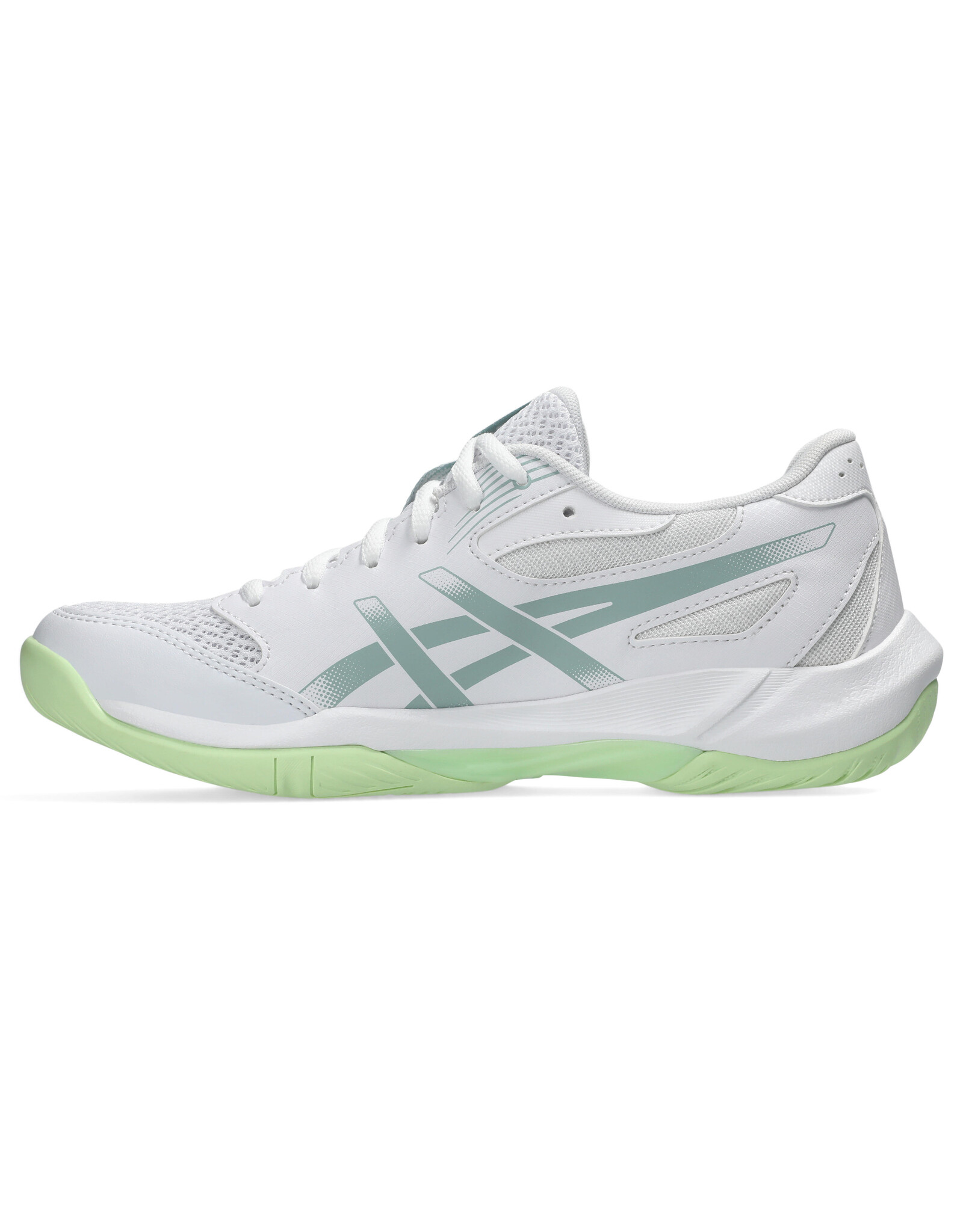 Asics GEL-ROCKET 12-Dames-WHITE/OCEAN HAZE