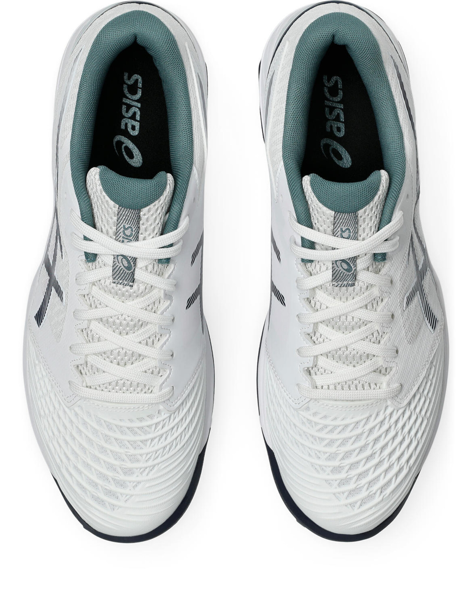 Asics FIELD ULTIMATE FF 2-Heren-WHITE/FOGGY TEAL