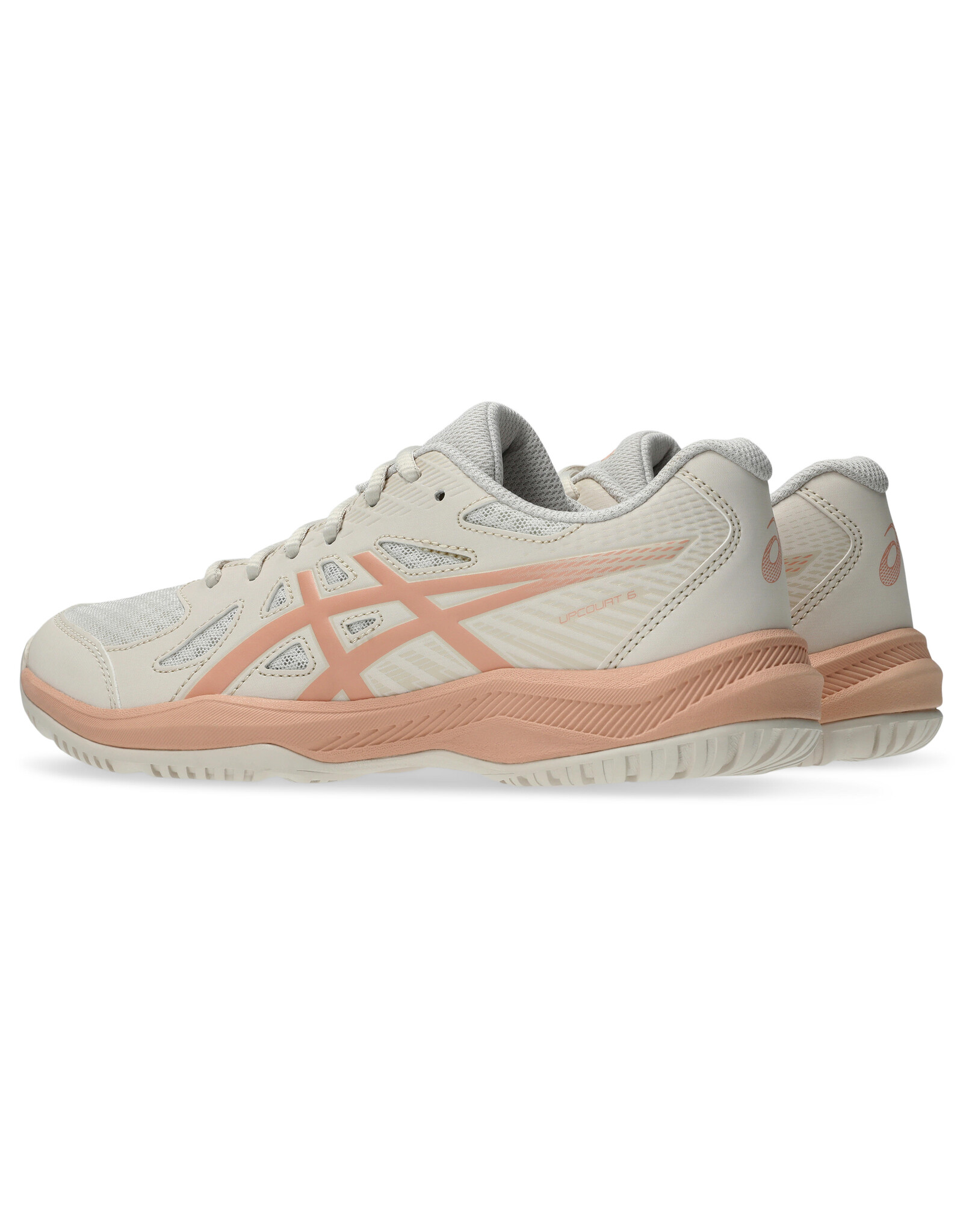 Asics UPCOURT 6-Dames-SOFT OAT/CANTALOUPE