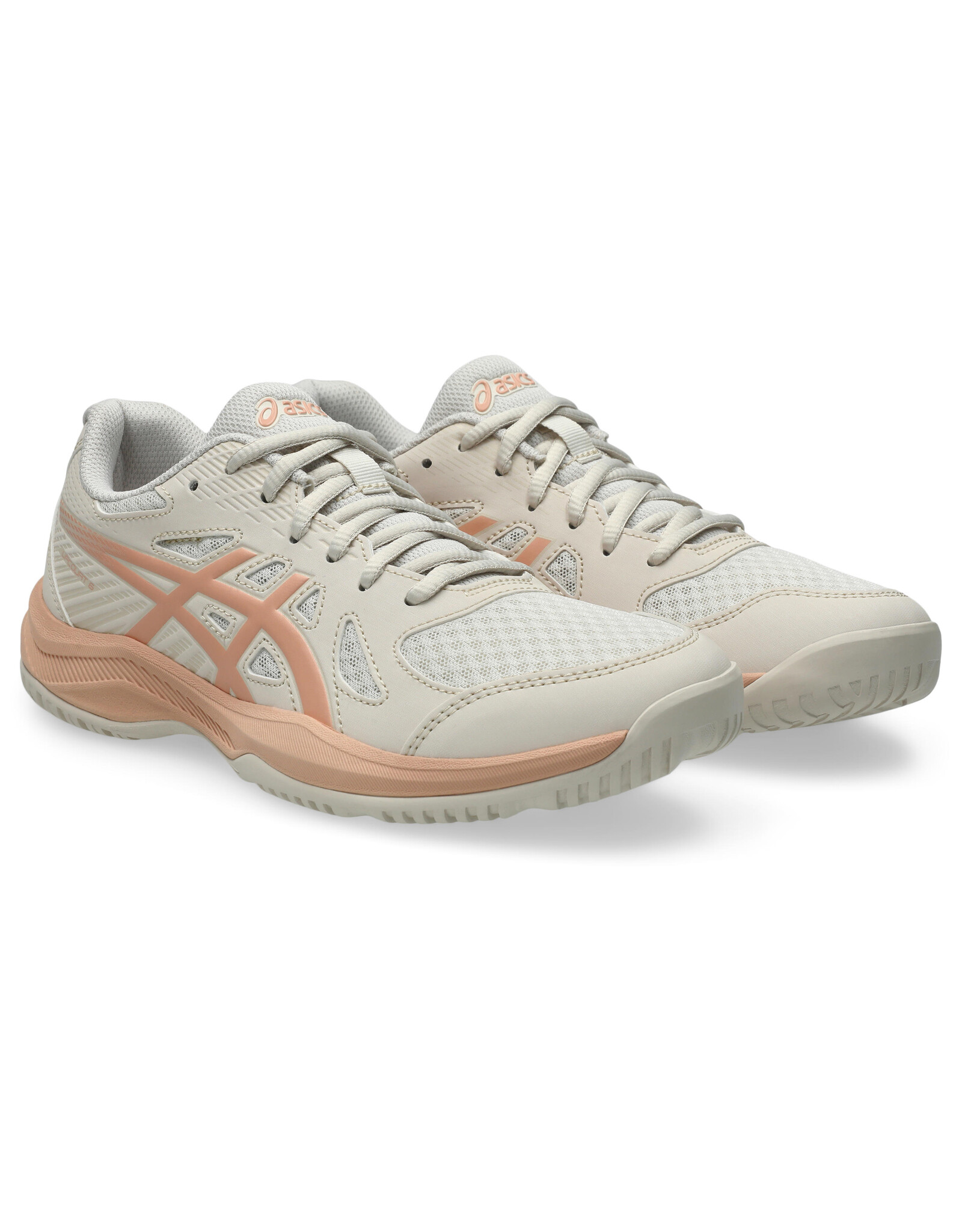 Asics UPCOURT 6-Dames-SOFT OAT/CANTALOUPE