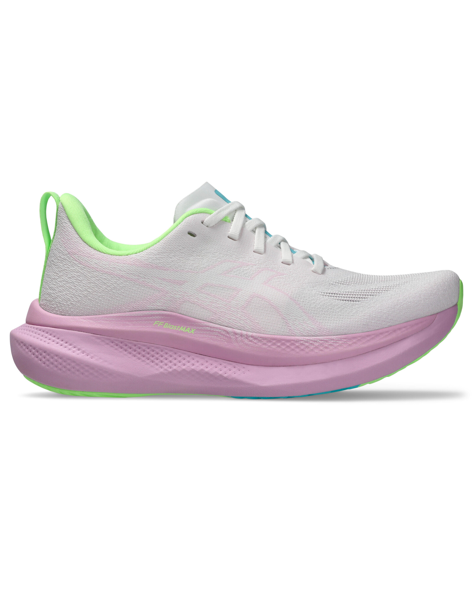 Asics GLIDERIDE MAX 2-Dames-WHITE/HAZY LILAC