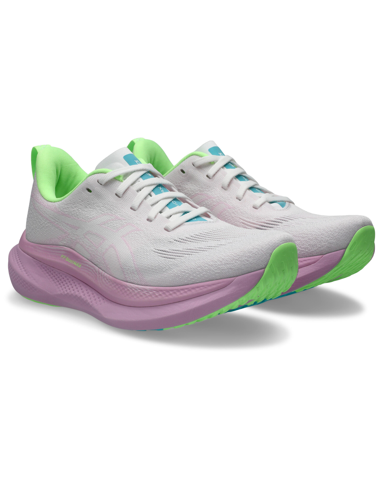 Asics GLIDERIDE MAX 2-Dames-WHITE/HAZY LILAC