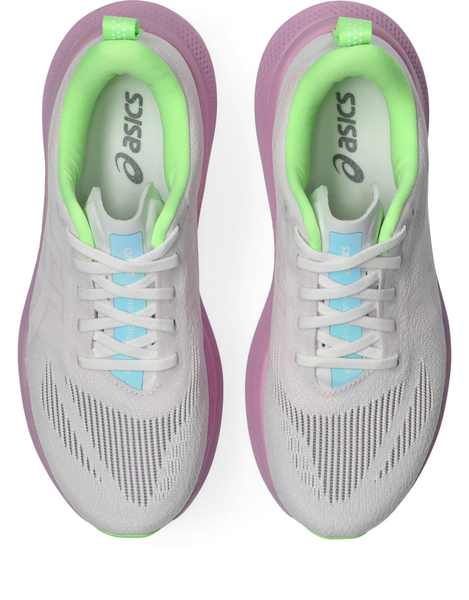 Asics GLIDERIDE MAX 2-Dames-WHITE/HAZY LILAC
