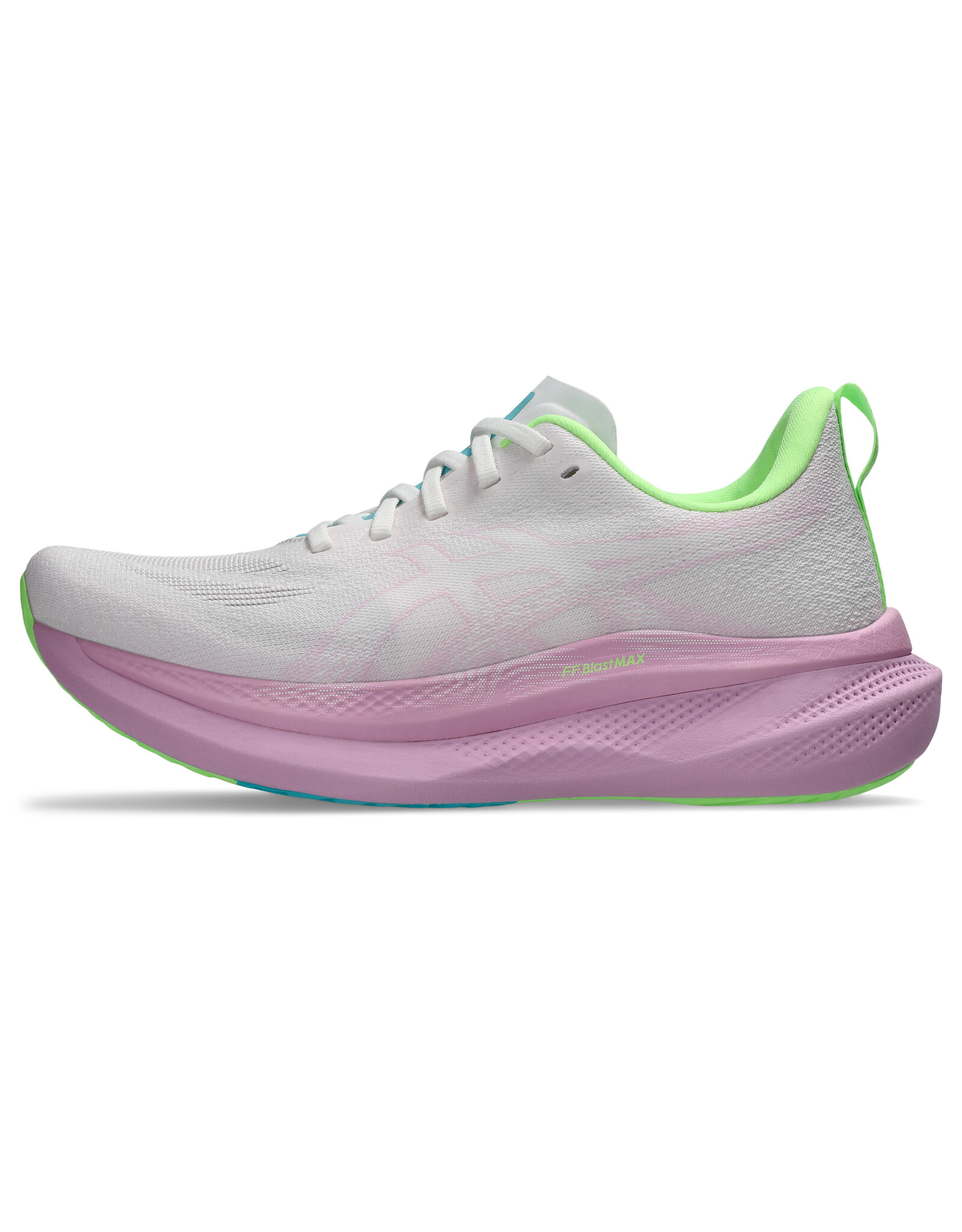 Asics GLIDERIDE MAX 2-Dames-WHITE/HAZY LILAC