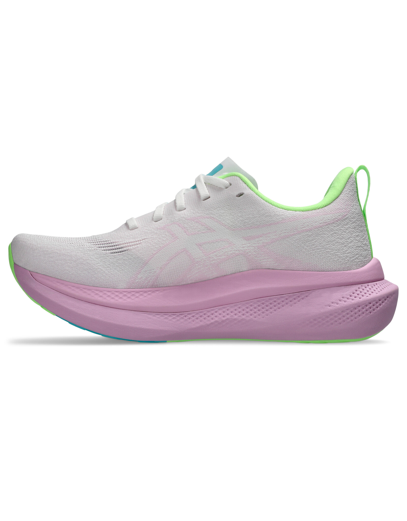 Asics GLIDERIDE MAX 2-Dames-WHITE/HAZY LILAC