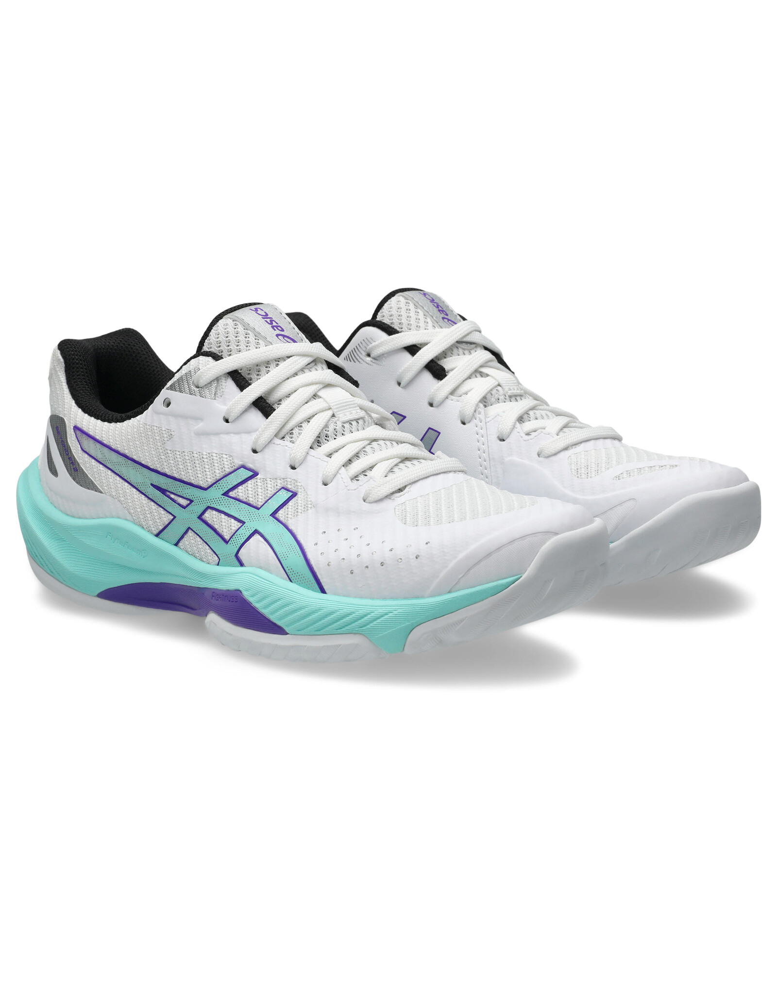 Asics BEYOND FF 2-Dames-WHITE/ILLUMINATE MINT