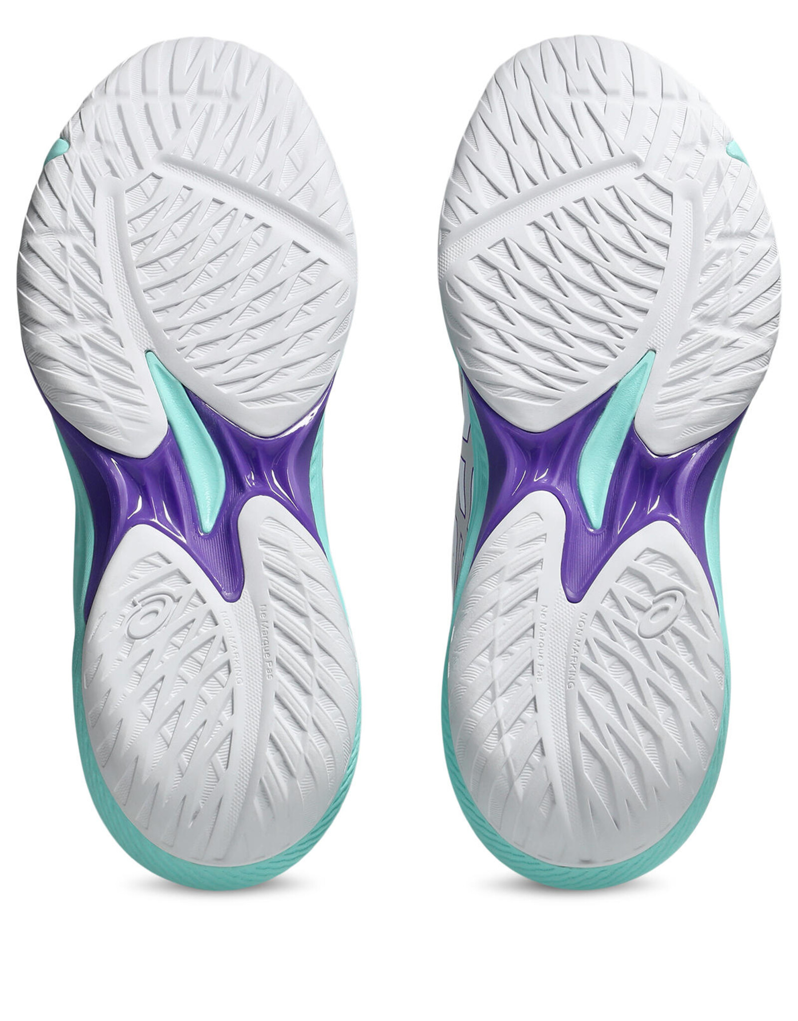 Asics BEYOND FF 2-Dames-WHITE/ILLUMINATE MINT