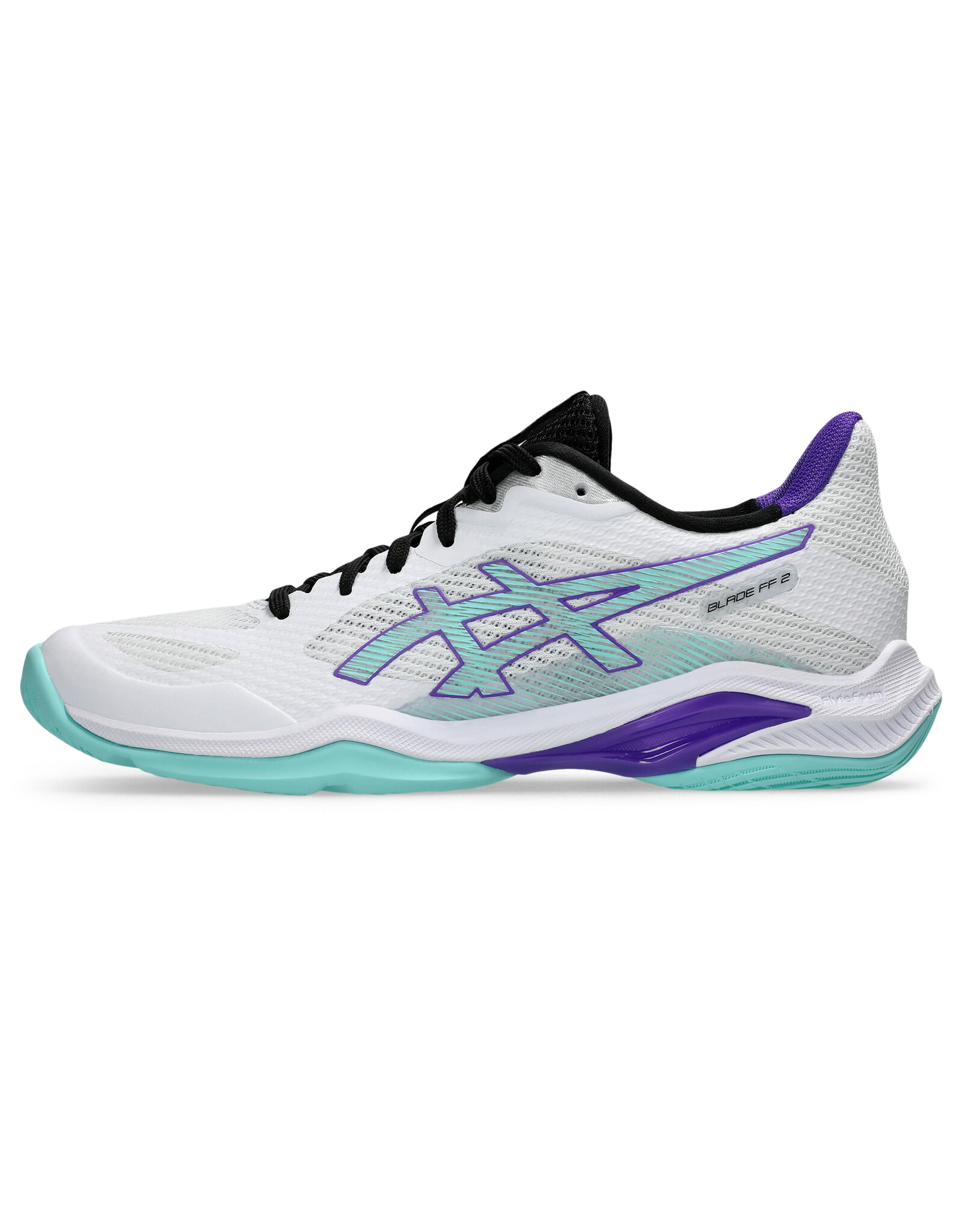 Asics BLADE FF 2-Dames-WHITE/ILLUMINATE MINT