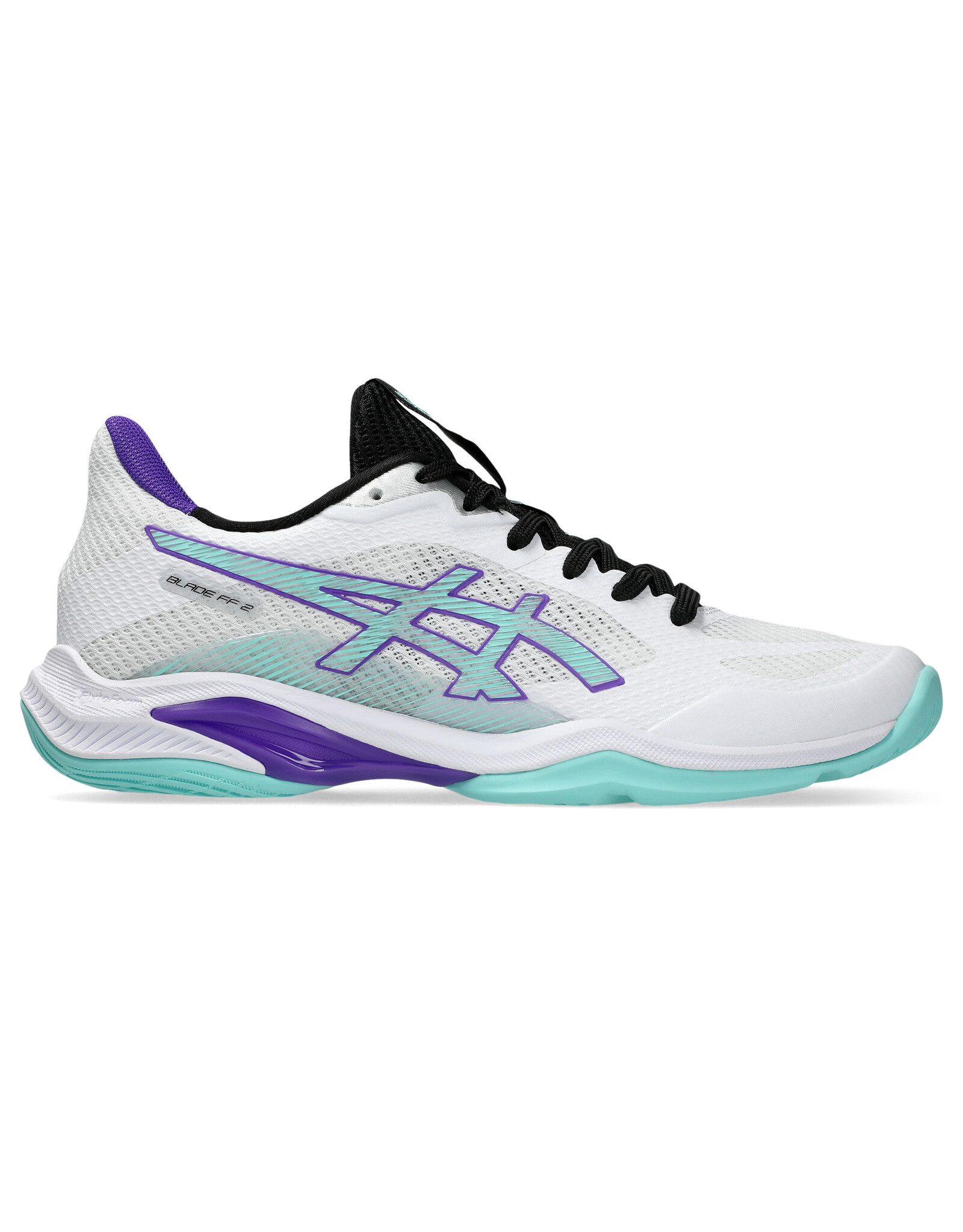 Asics BLADE FF 2-Dames-WHITE/ILLUMINATE MINT