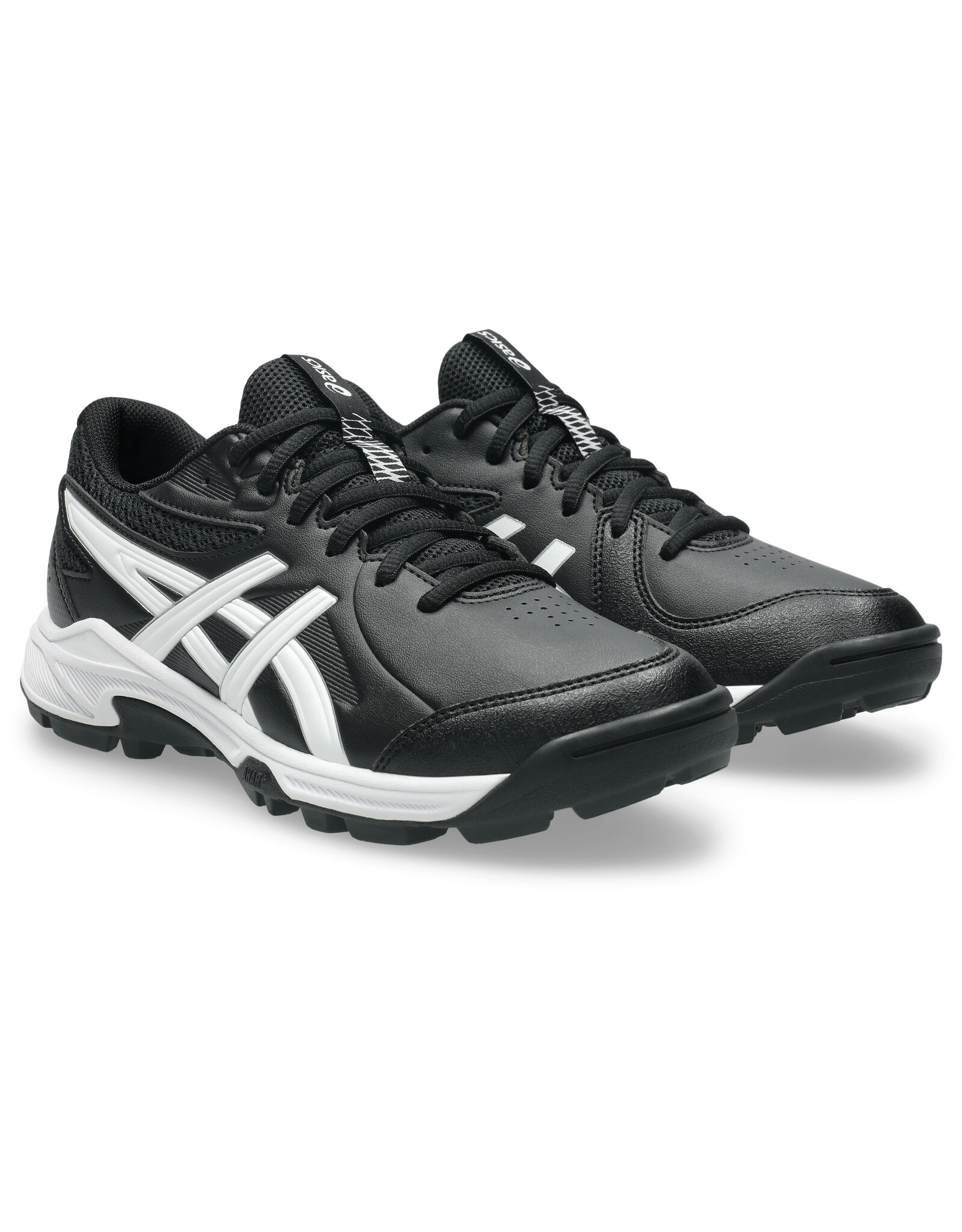 Asics GEL-PEAKE 3 GS-Kinderen-BLACK/WHITE