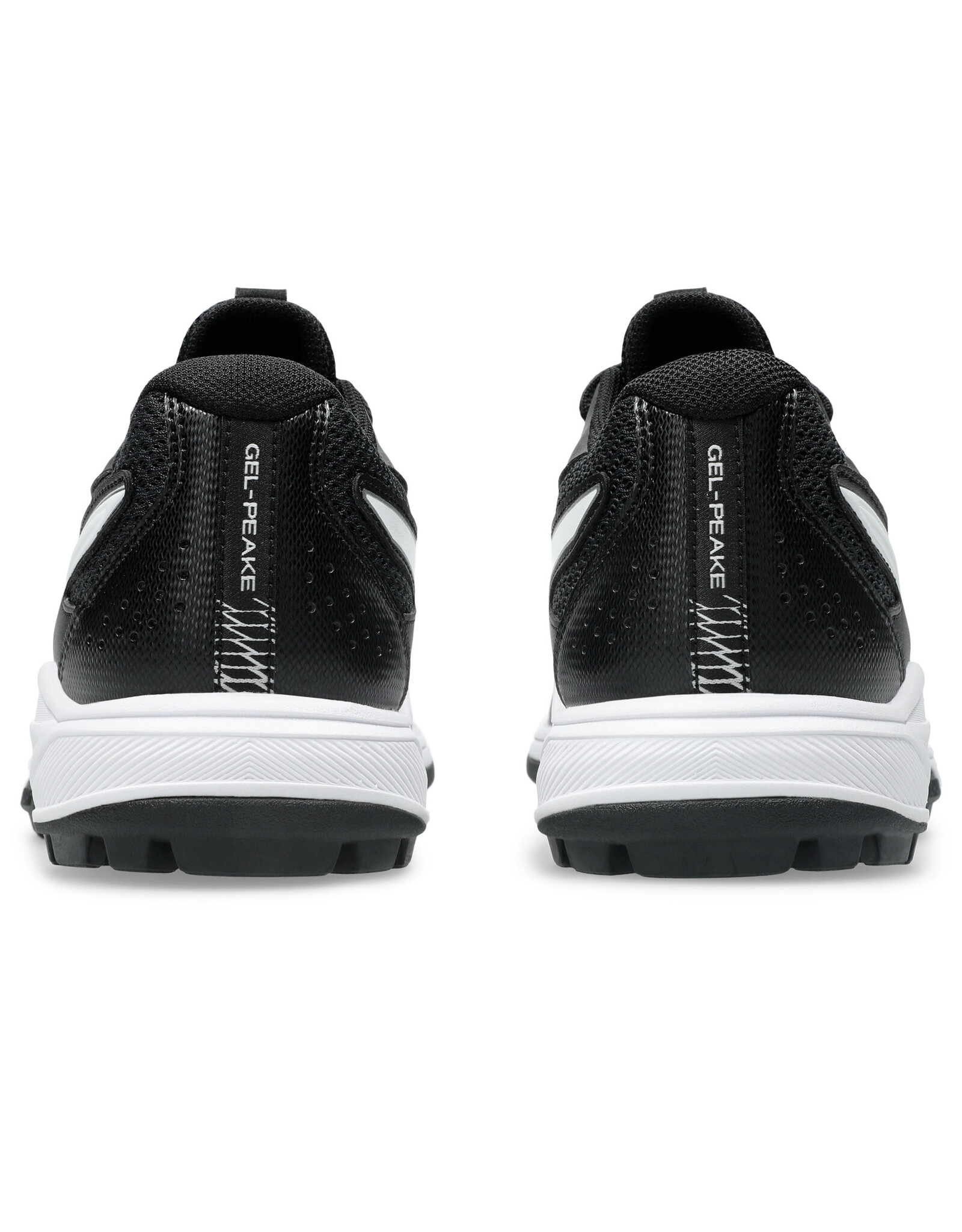 Asics GEL-PEAKE 3 GS-Kinderen-BLACK/WHITE