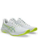 Asics NETBURNER BALLISTIC FF 4-Dames-WHITE/SAFETY YELLOW
