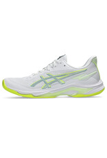 Asics NETBURNER BALLISTIC FF 4-Dames-WHITE/SAFETY YELLOW