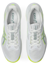 Asics NETBURNER BALLISTIC FF 4-Dames-WHITE/SAFETY YELLOW