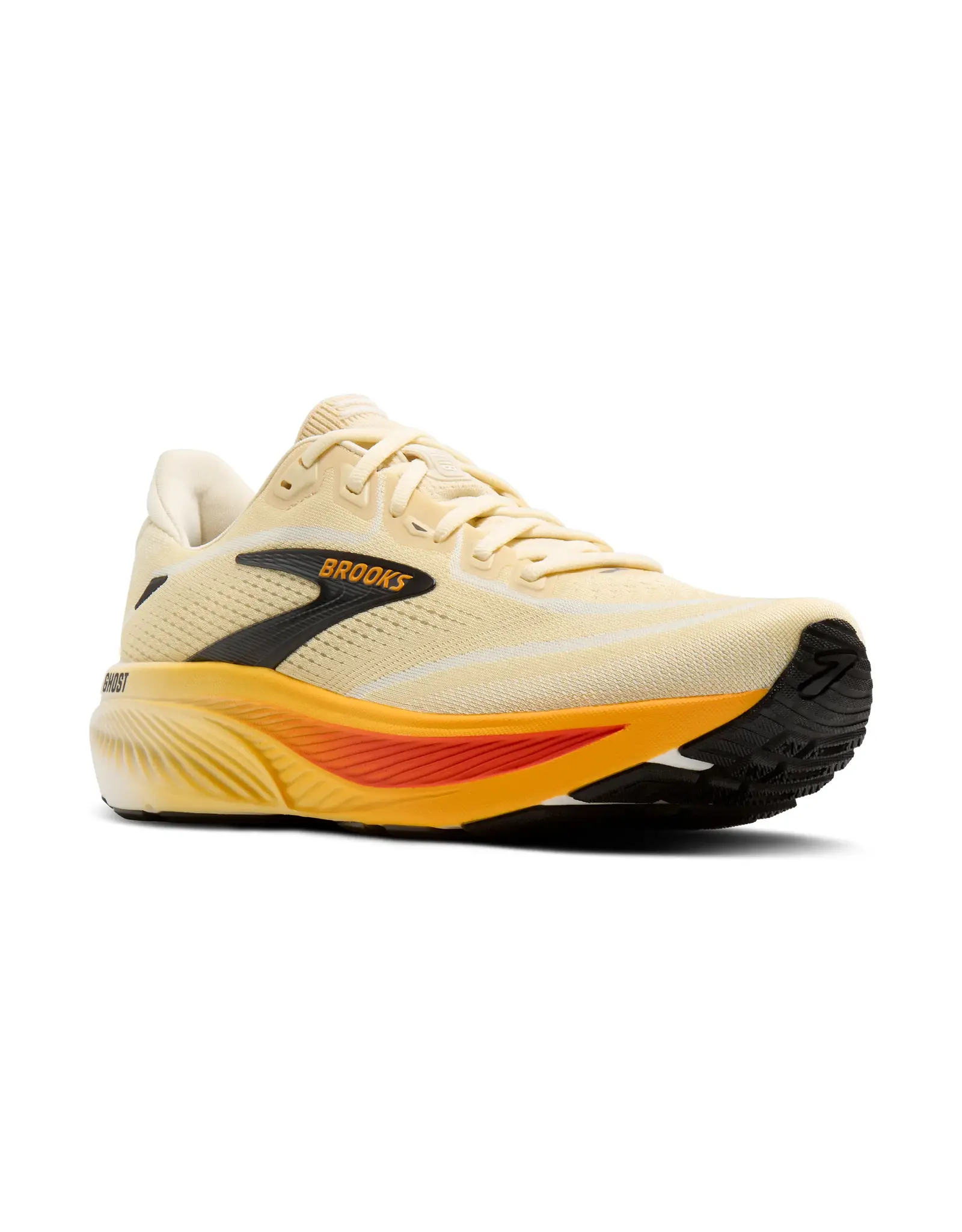Brooks Ghost 18-Heren-Rutabaga/Tigerlily/Orange