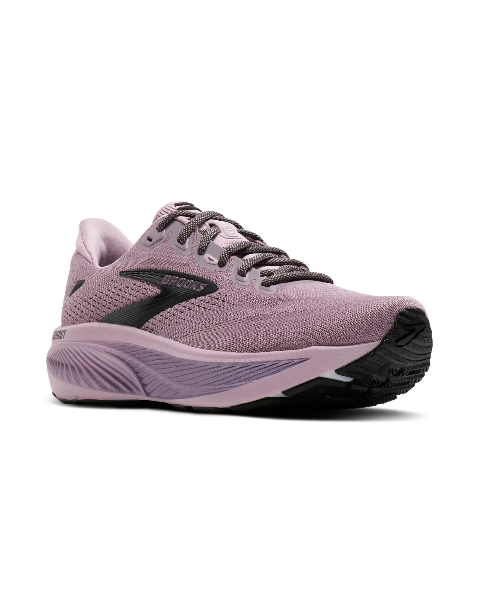 Brooks Ghost 18-Dames-Elderberry/Black