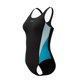 Speedo COLORBLOCK SPLICE 2.0 1P BLA/PUR