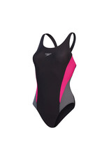 Speedo COLORBLOCK SPLICE 2.0 1P BLA/GRE
