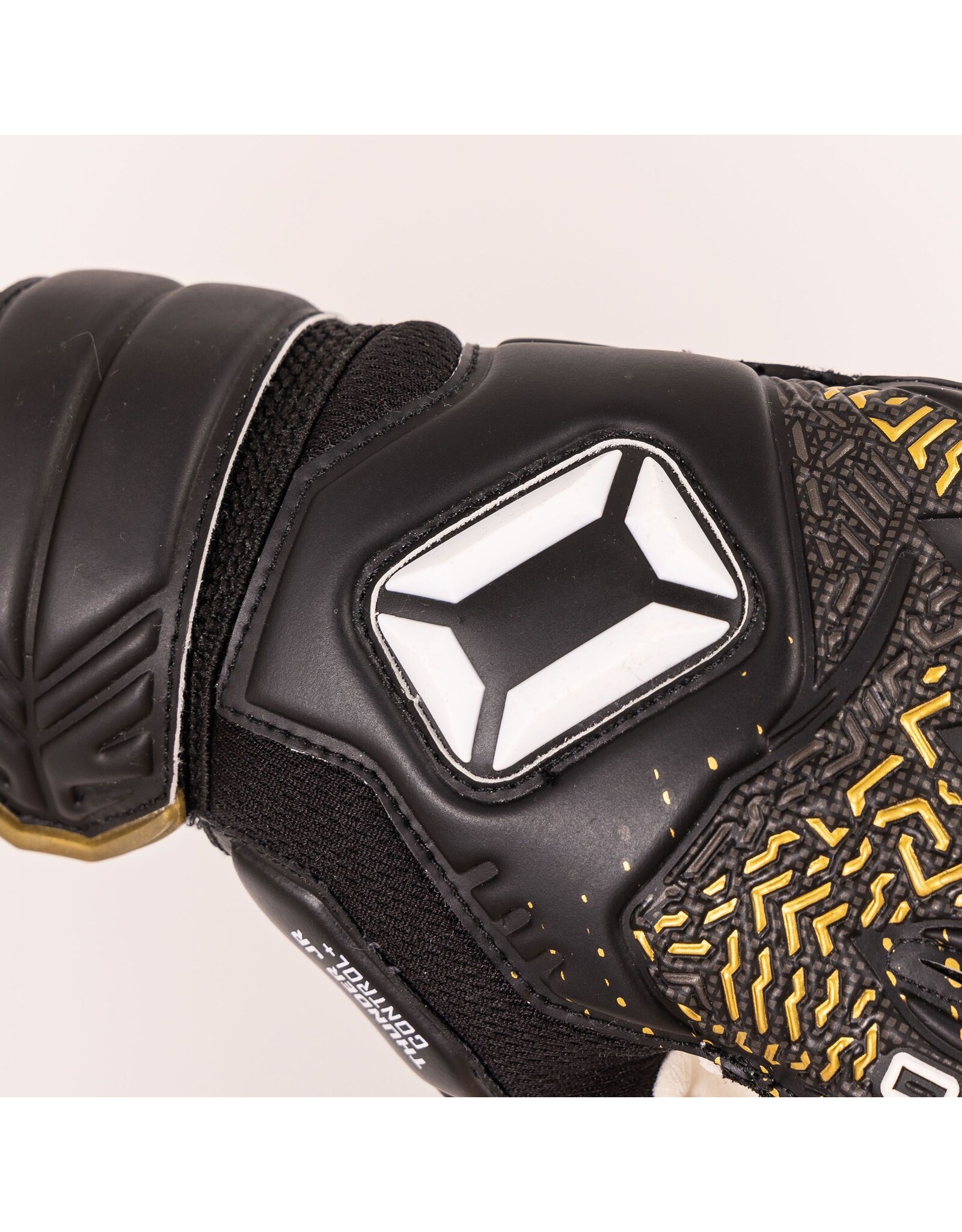 Stanno Black-Gold-Thunder JR VII Goalkeeper Gloves