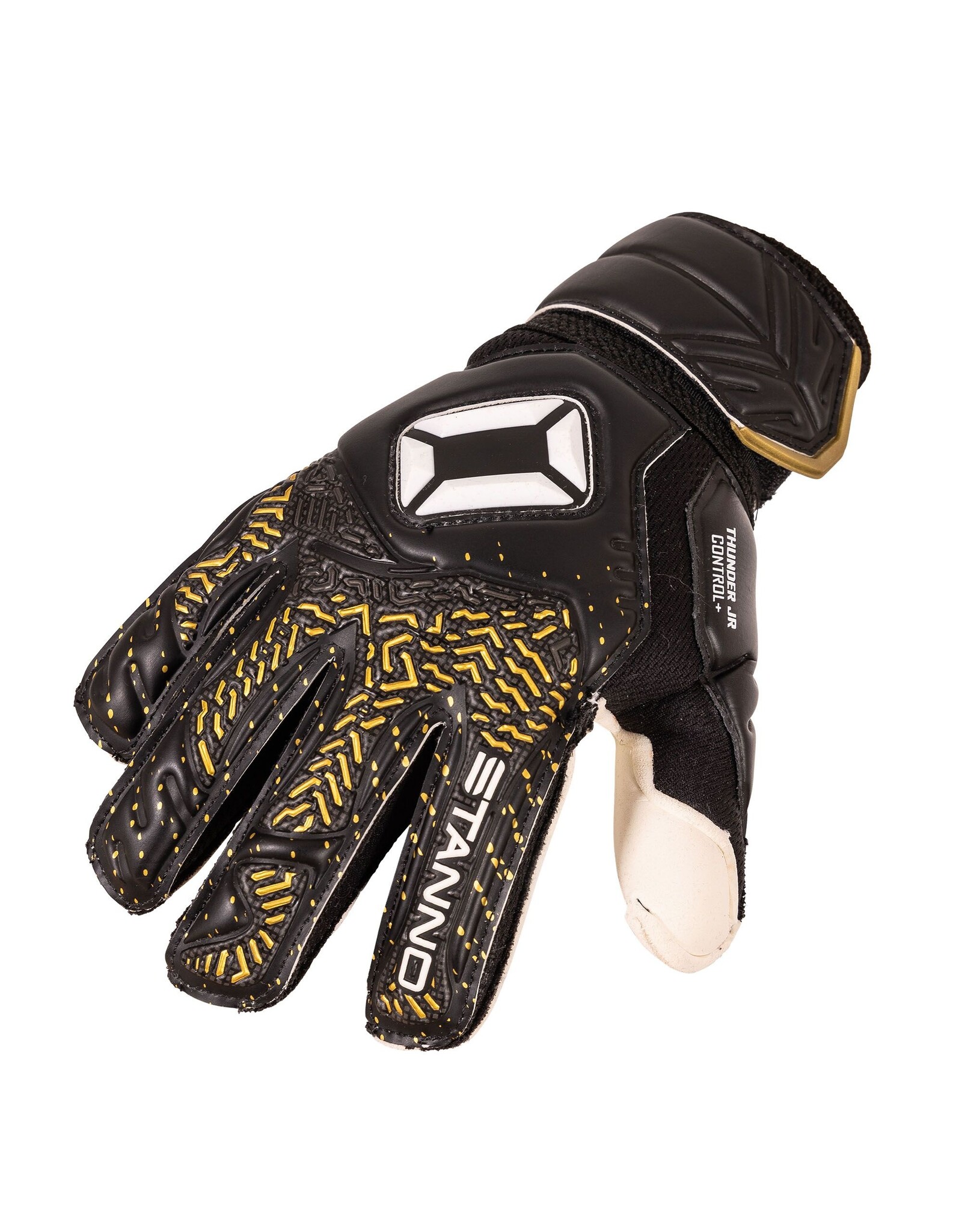 Stanno Black-Gold-Thunder JR VII Goalkeeper Gloves