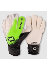 Stanno White-Green-Black-Ultimate Grip V JR Goalkeeper Gloves