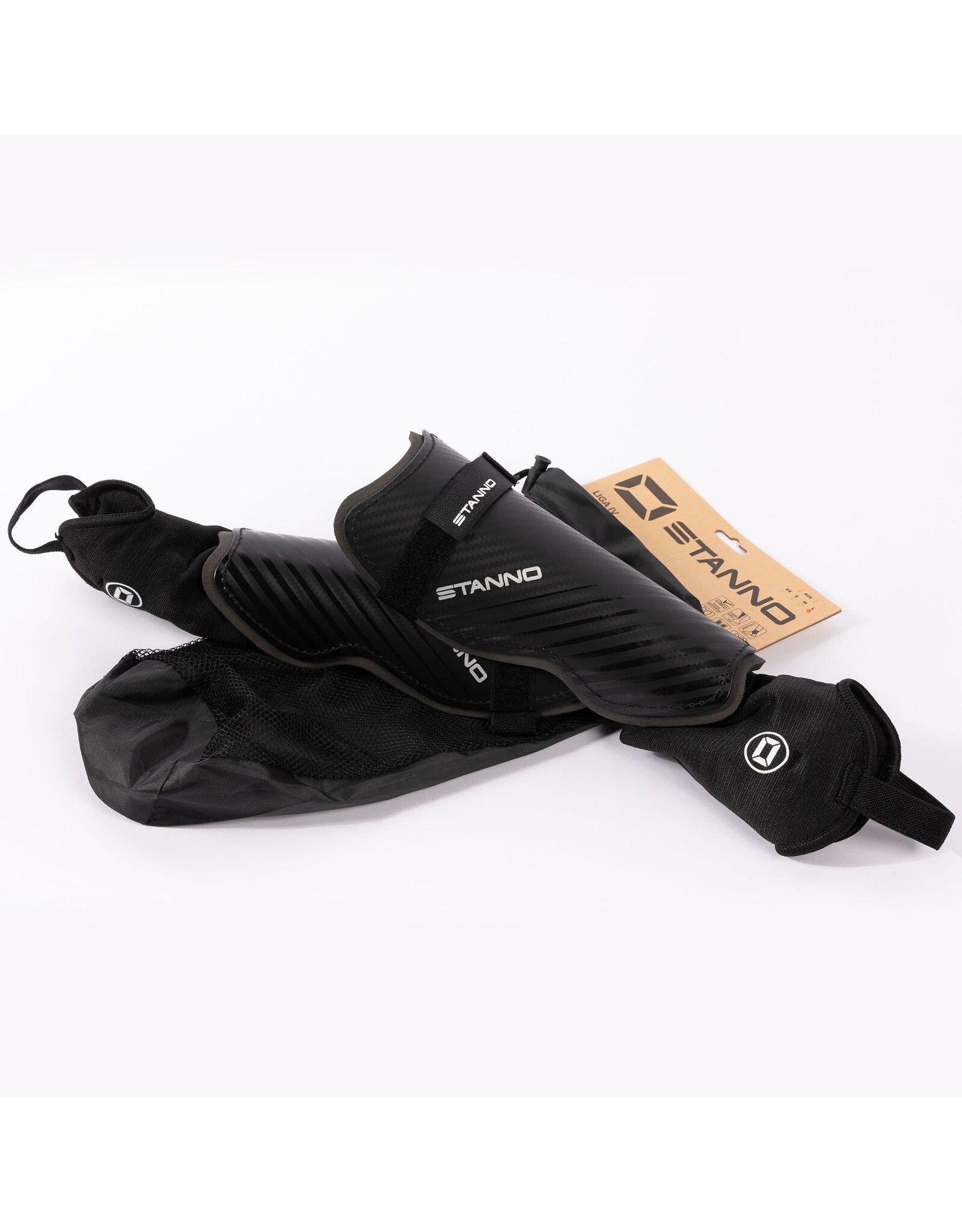 Stanno Black-Liga IV Shin Guards