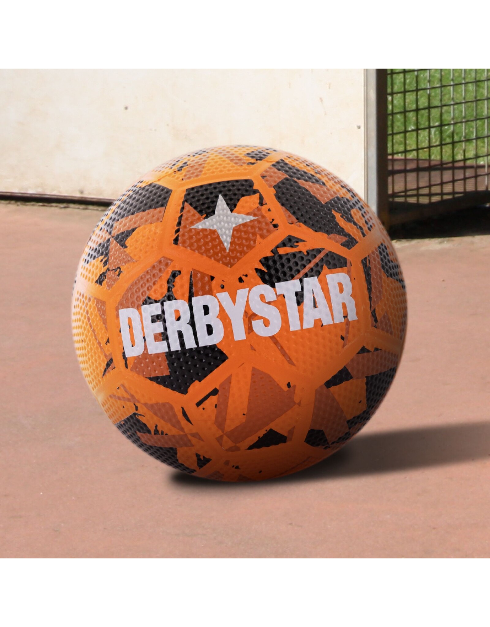 Derbystar Streetball-Orange-Black