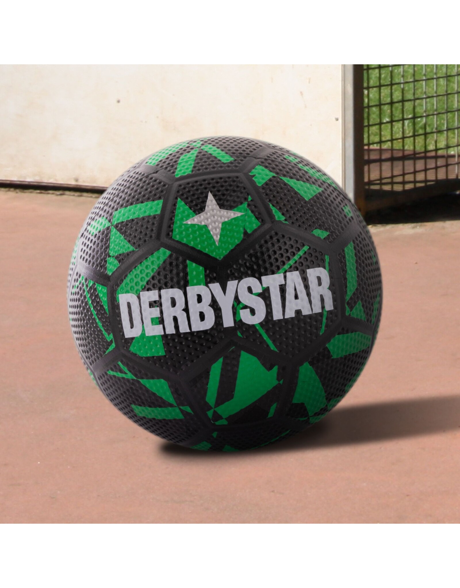 Derbystar Streetball-Black-Green