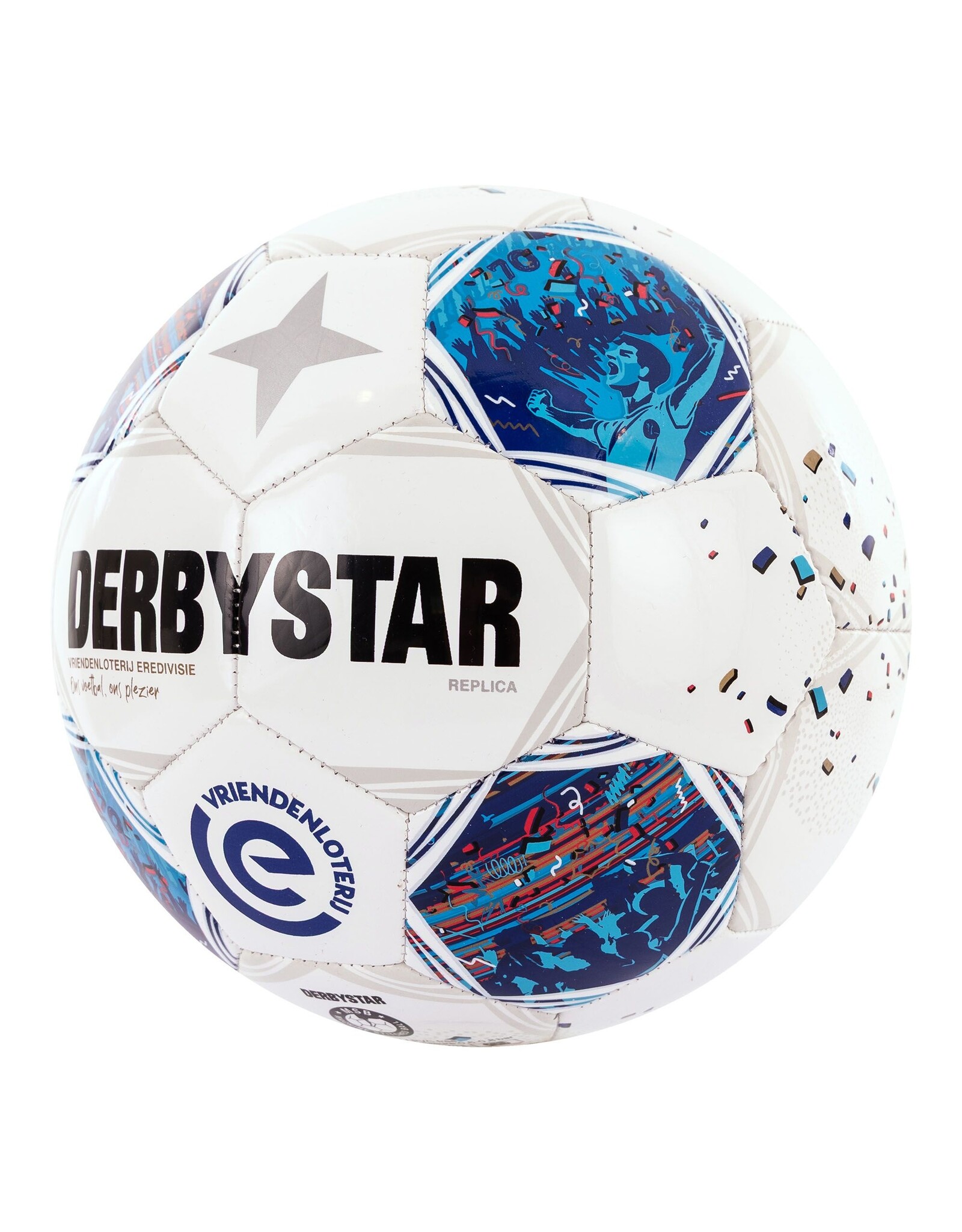 Derbystar Vriendenloterij Eredivisie Design Replica 26/27-White