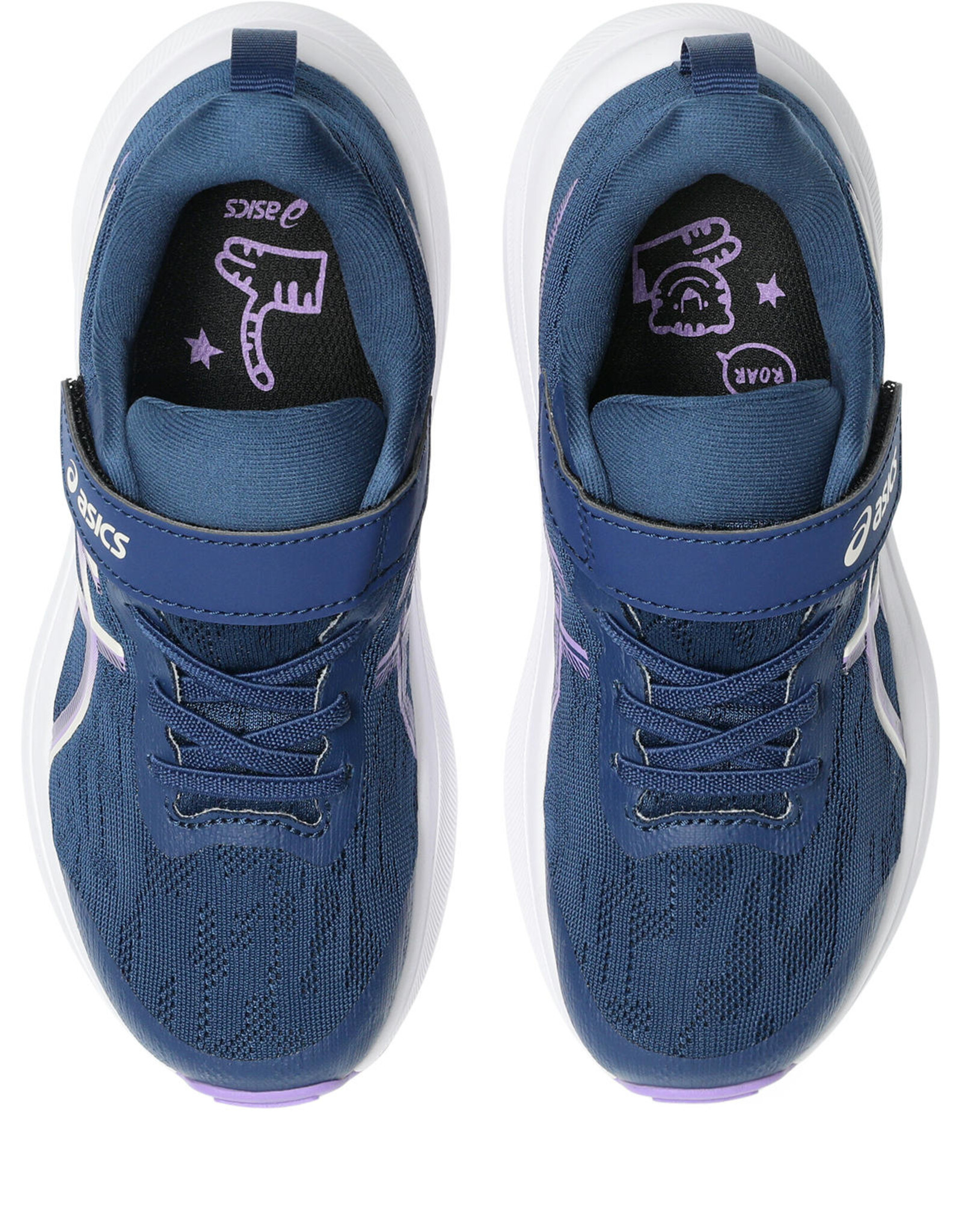 Asics GT-1000 14 PS-Kinderen-INDEPENDENCE BLUE/FADED PLUM