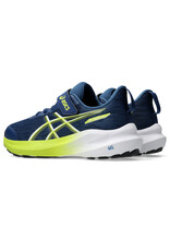 Asics GT-1000 14 PS-Kinderen-INDEPENDENCE BLUE/NEON LIME