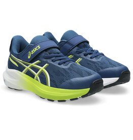 Asics GT-1000 14 PS-Kinderen-INDEPENDENCE BLUE/NEON LIME