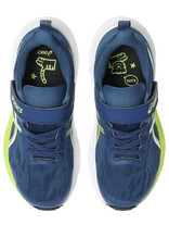 Asics GT-1000 14 PS-Kinderen-INDEPENDENCE BLUE/NEON LIME