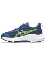 Asics GT-1000 14 PS-Kinderen-INDEPENDENCE BLUE/NEON LIME