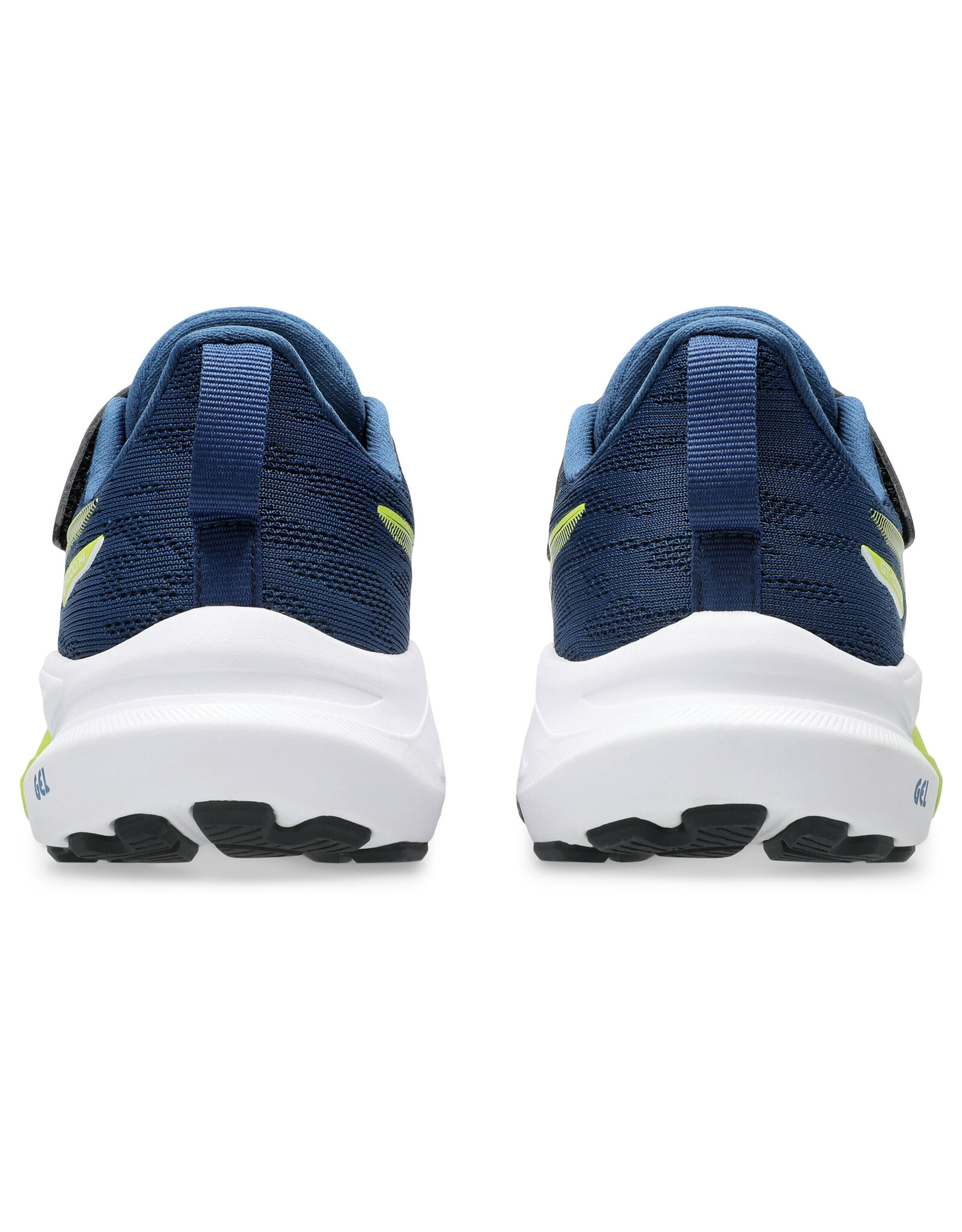 Asics GT-1000 14 PS-Kinderen-INDEPENDENCE BLUE/NEON LIME
