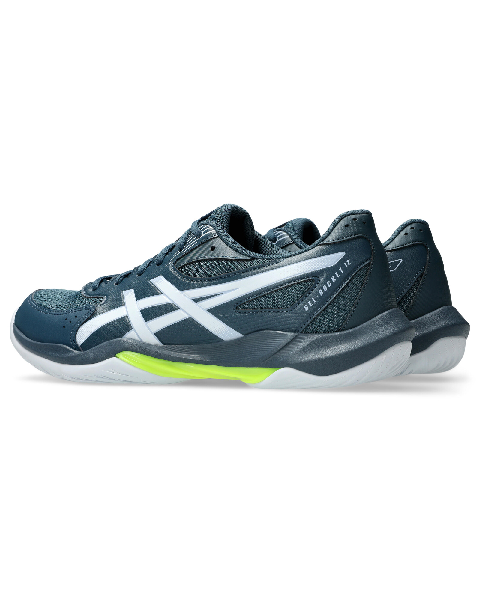 Asics GEL-ROCKET 12-Heren-RAW INDIGO/WHITE