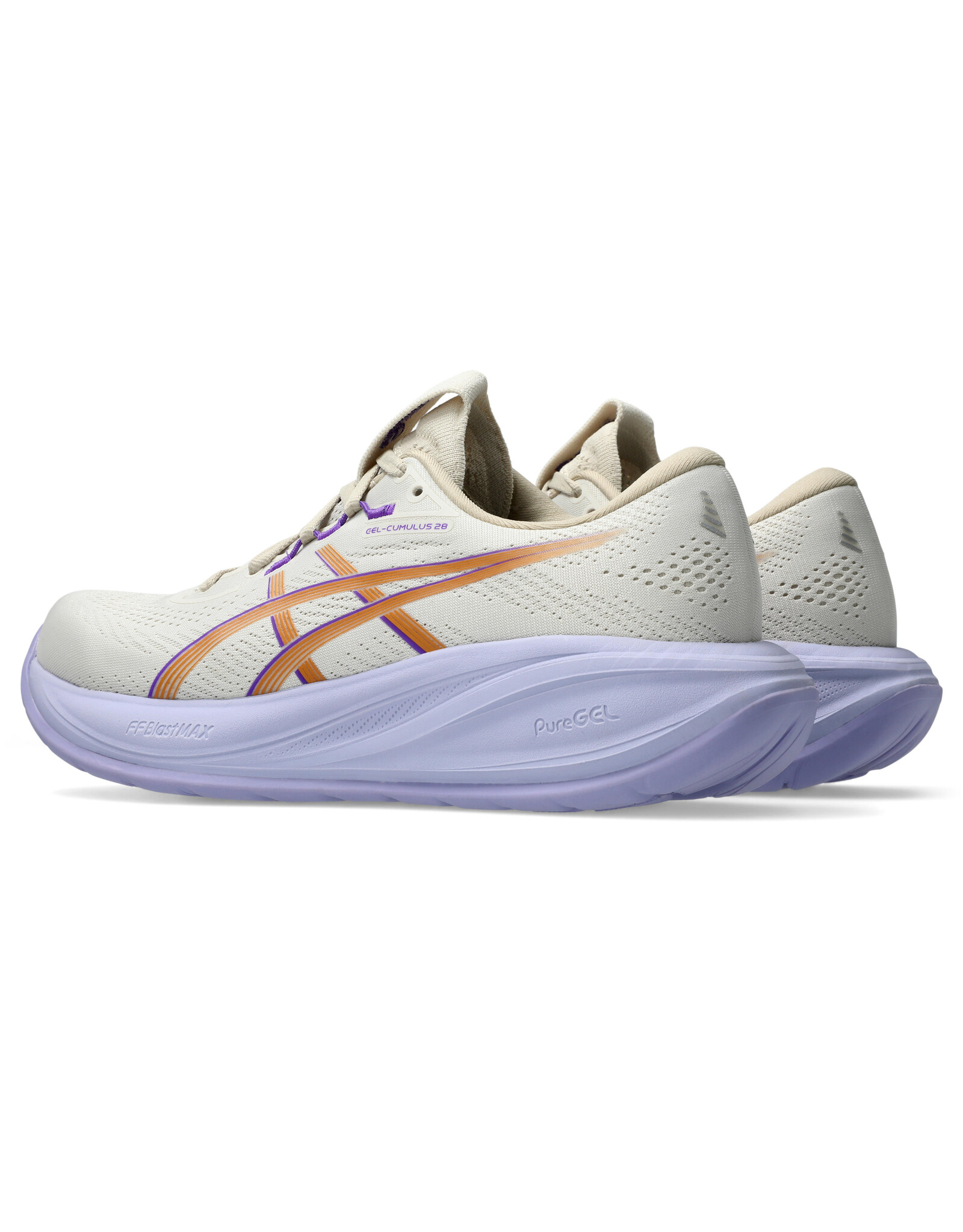 Asics GEL-CUMULUS 28-Dames-OATMEAL/FRESH AIR