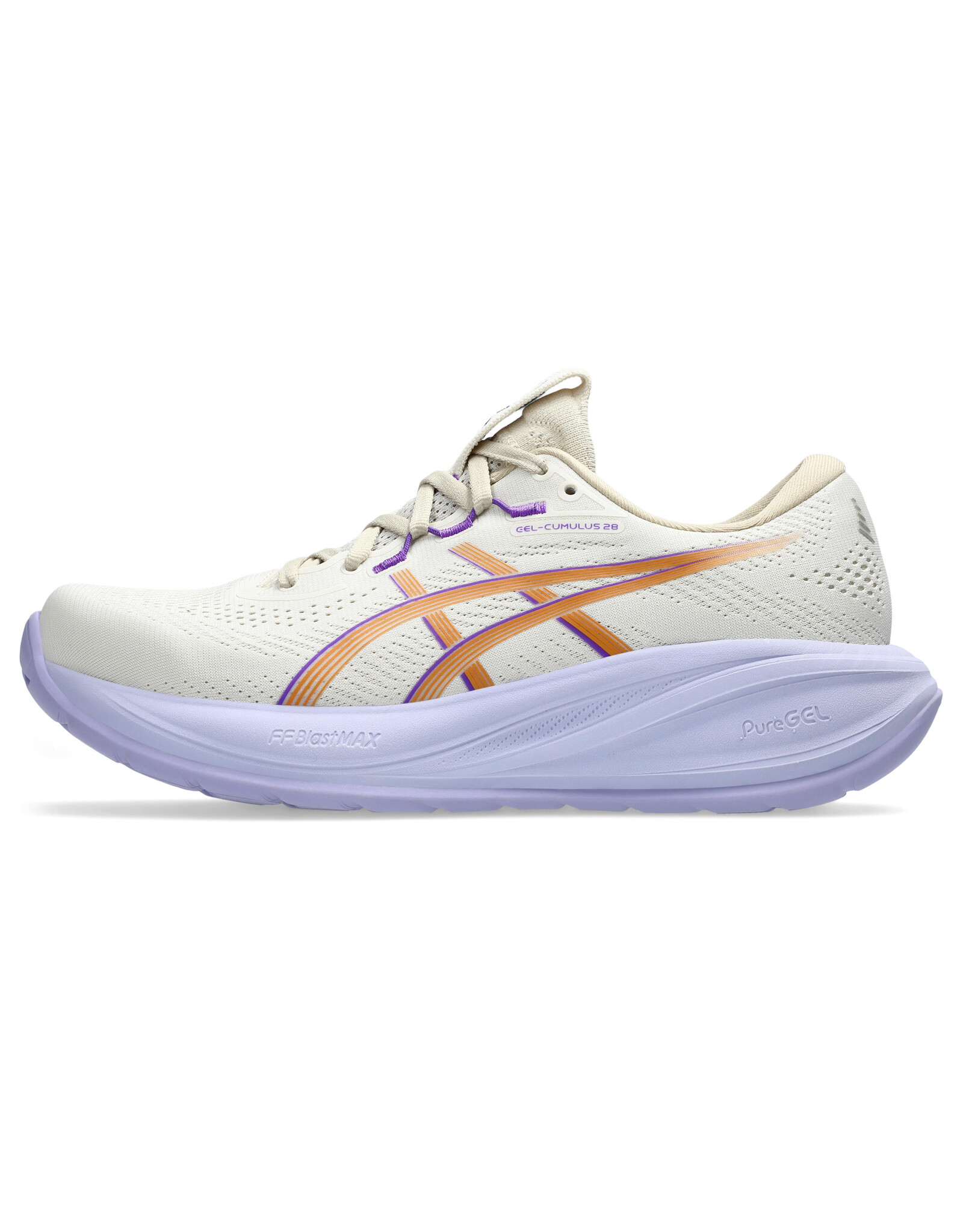 Asics GEL-CUMULUS 28-Dames-OATMEAL/FRESH AIR
