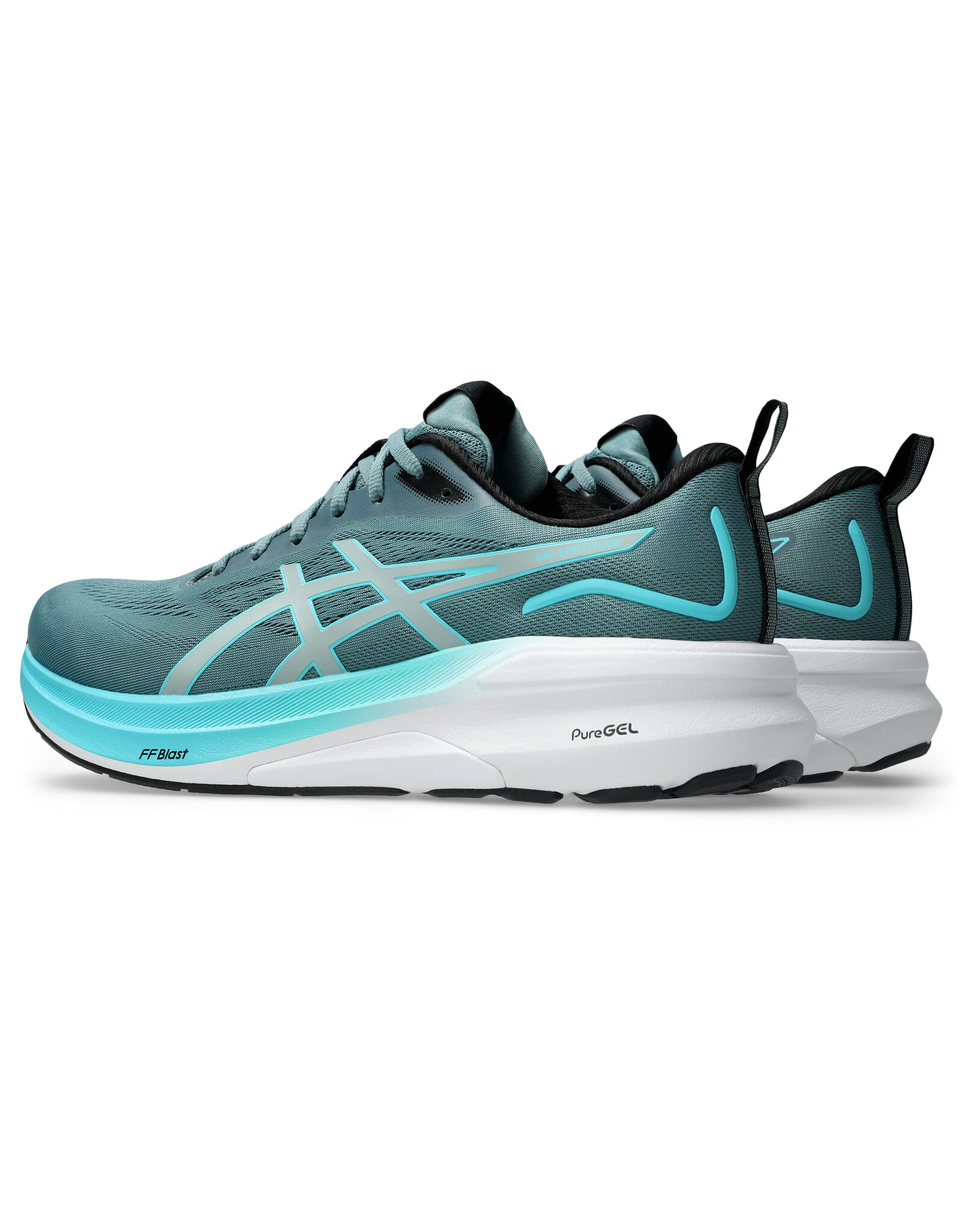 Asics GEL-FORTITUDE-Heren-FOGGY TEAL/ENERGY AQUA