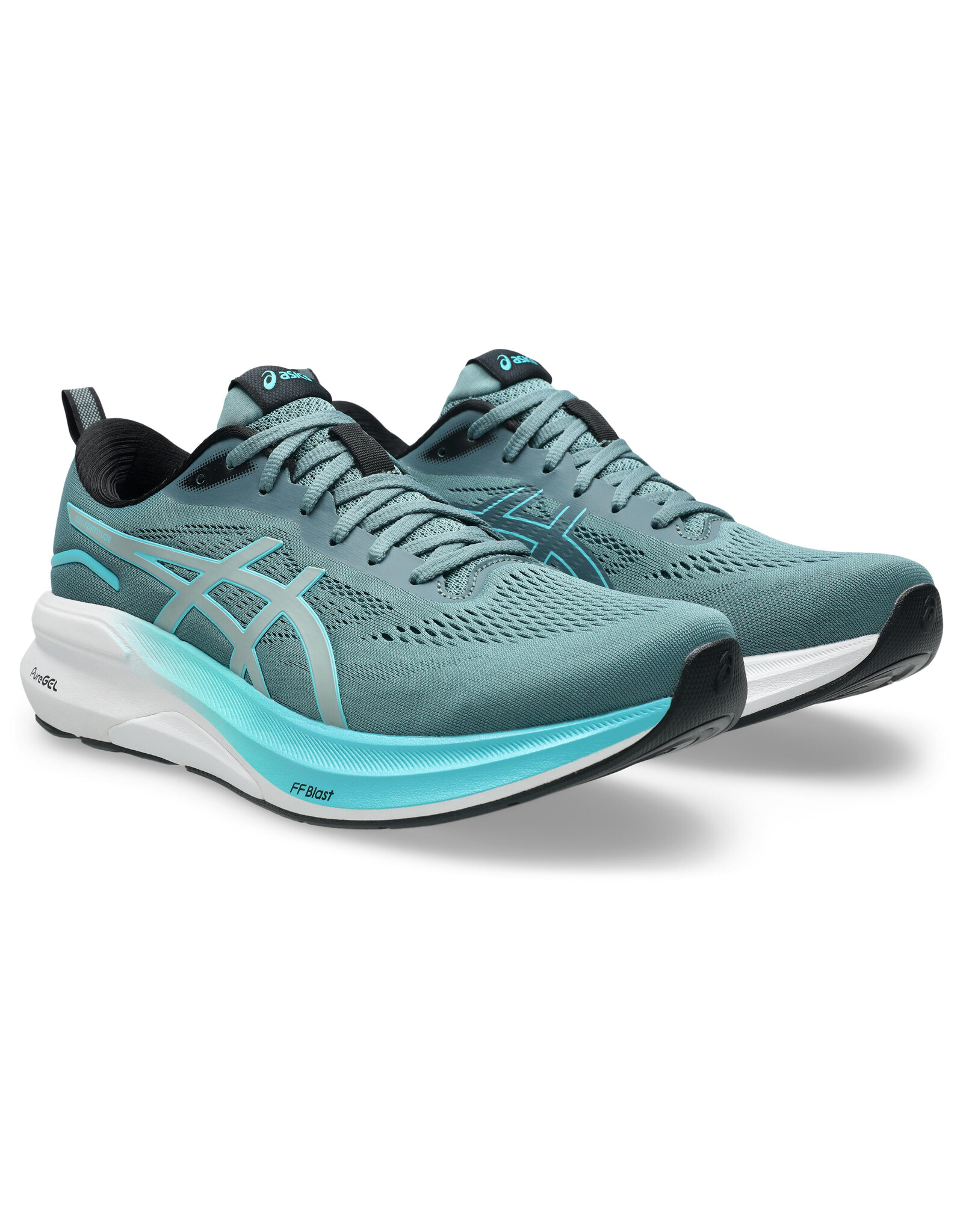 Asics GEL-FORTITUDE-Heren-FOGGY TEAL/ENERGY AQUA
