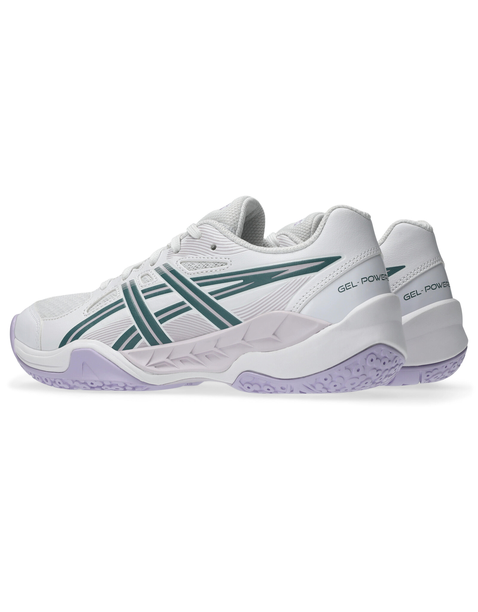 Asics GEL-POWERBREAK GS-Kinderen-WHITE/FOGGY TEAL